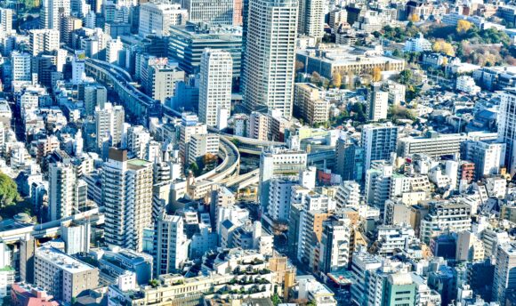 Cityscape Tokyo Japan